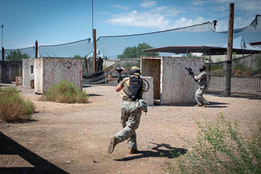 Reserve Citizen Airmen of 944th FW Security Forces conduct life-saving training