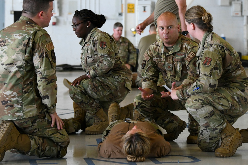 183rd Aeromedical Evacuation Squadron Conduct Annual Training at MacDill AFB