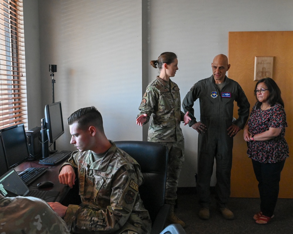 Air Education Command team visits Laughlin