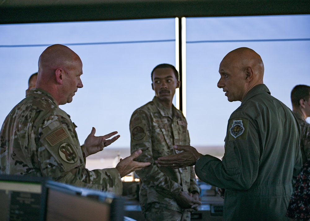 Air Education Command team visits Laughlin