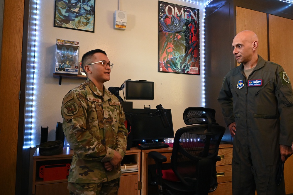 Air Education Command team visits Laughlin
