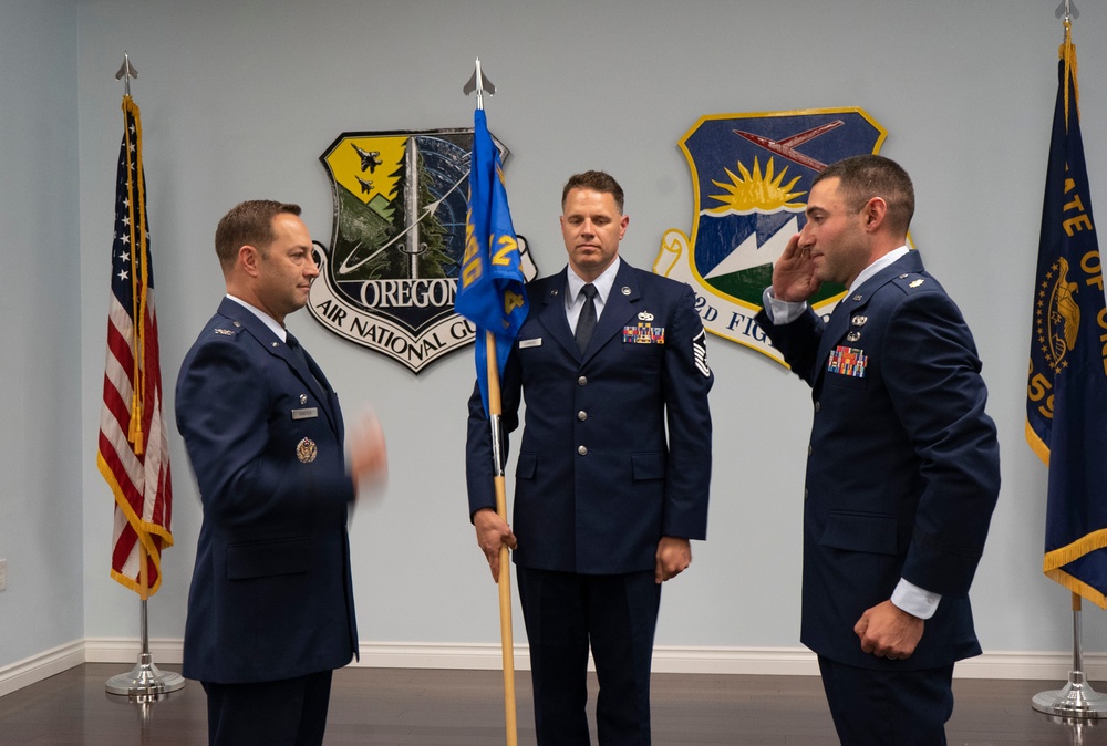 142nd Logistics Readiness Squadron Change of Command