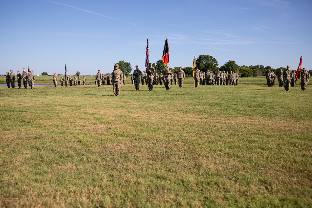 Oklahoma National Guard's 45th Infantry Brigade honors commanders