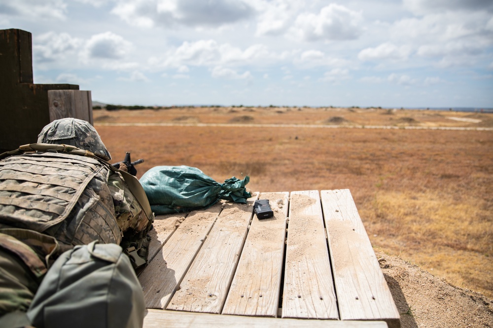 U.S. Army Forces Command Best Squads conduct Weapons Qualifications