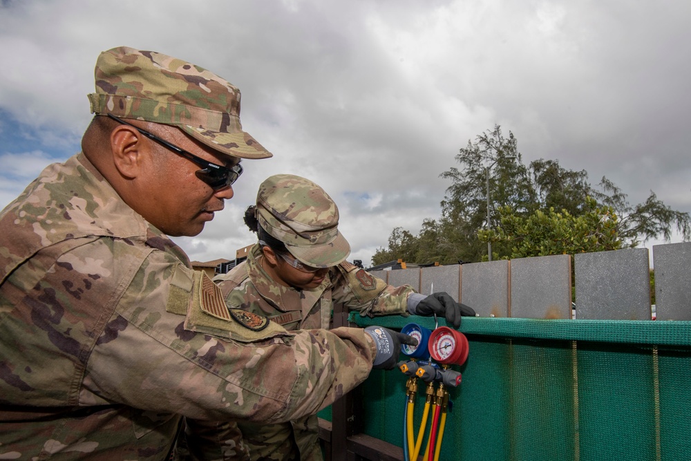 624 TH Civil Engineer Squadron Keeps Bellows Cool