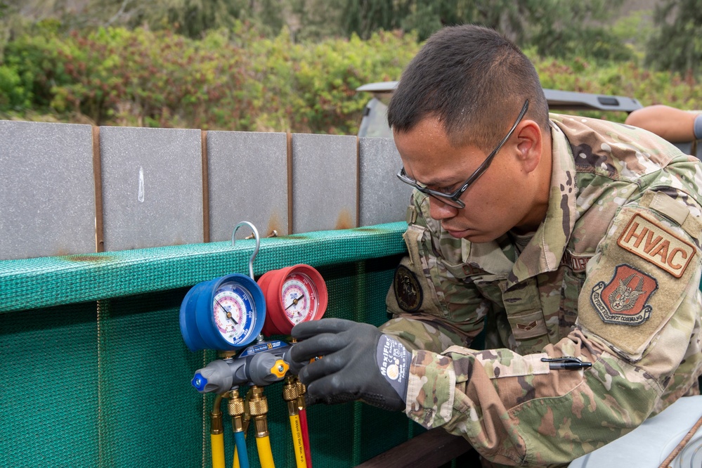 624 TH Civil Engineer Squadron Keeps Bellows Cool