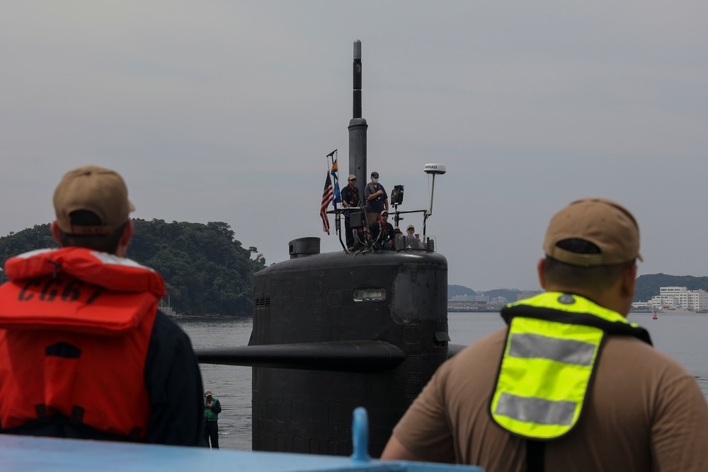 USS Key West Makes Port Visit to Fleet Activities Yokosuka