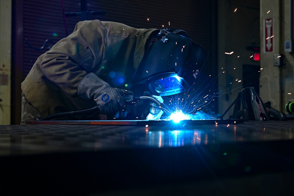 36 MXS Aircraft Metals Technology Section keeps Team Andersen mission capable