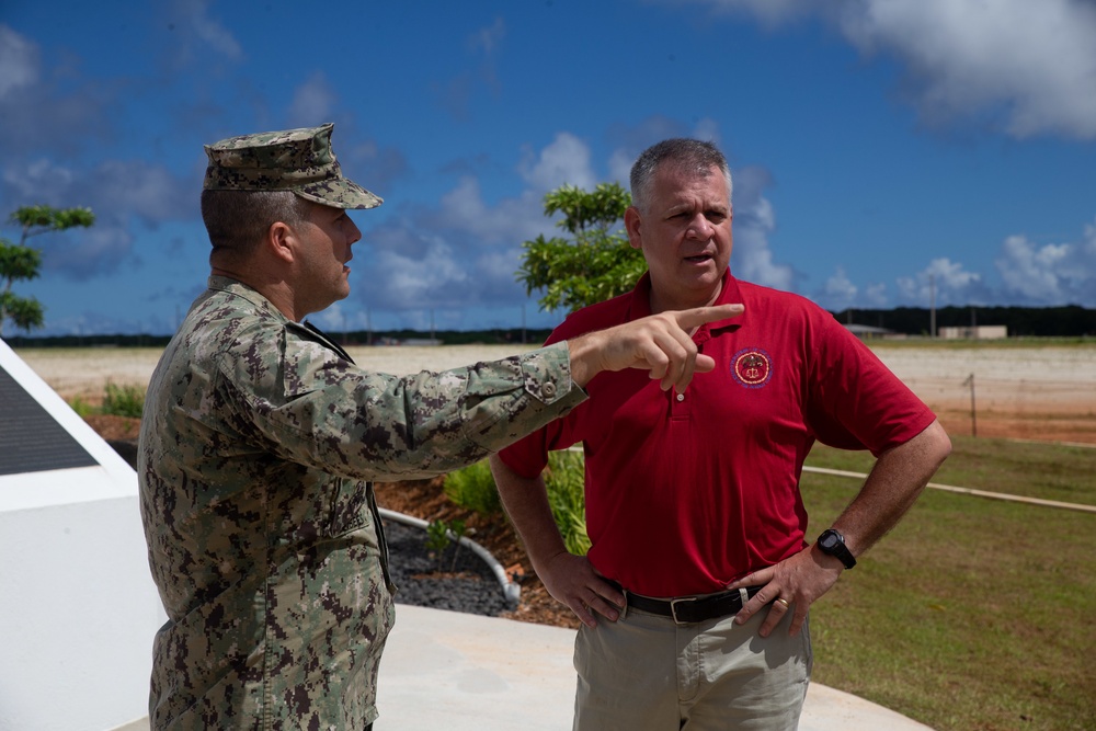 Counsel for the Commandant visits Guam