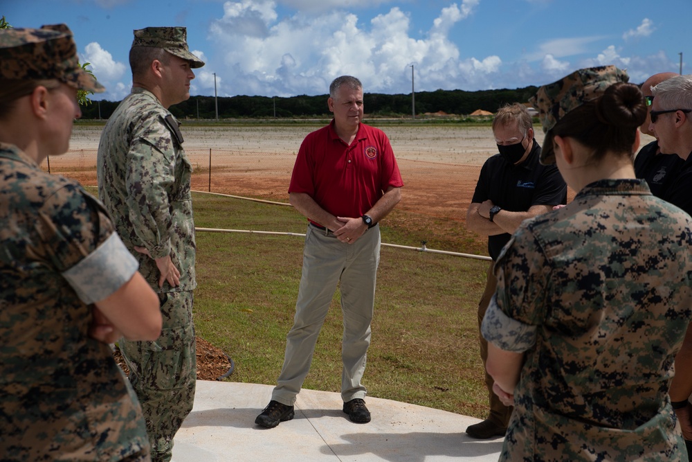 Counsel for the Commandant visits Guam