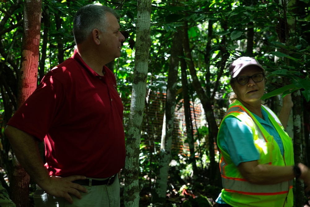 Counsel for the Commandant visits Guam