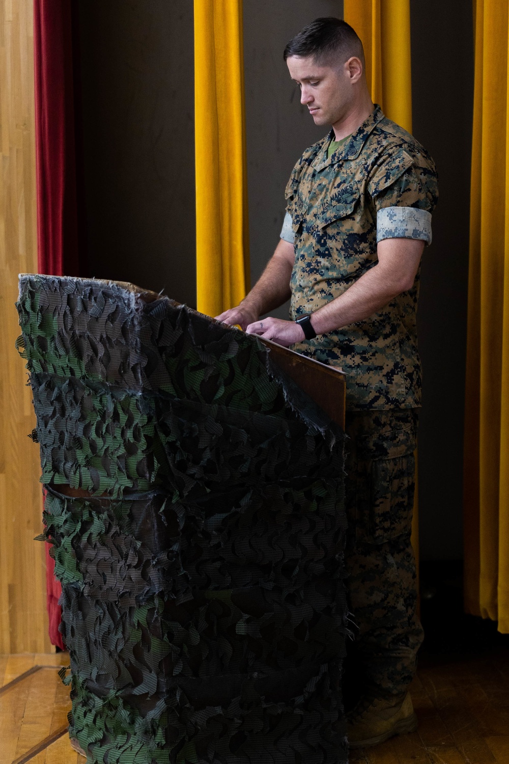 Headquarters Service Company Change of Command