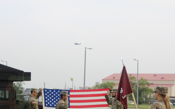 Spc. Lynwood Mims' Re-enlistment