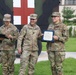 Spc. Jasmine Poffenbarger receives COA