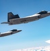 F-22s Execute NATO Air Shielding Mission