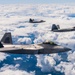 F-22s Execute NATO Air Shielding Mission