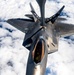 F-22s Execute NATO Air Shielding Mission