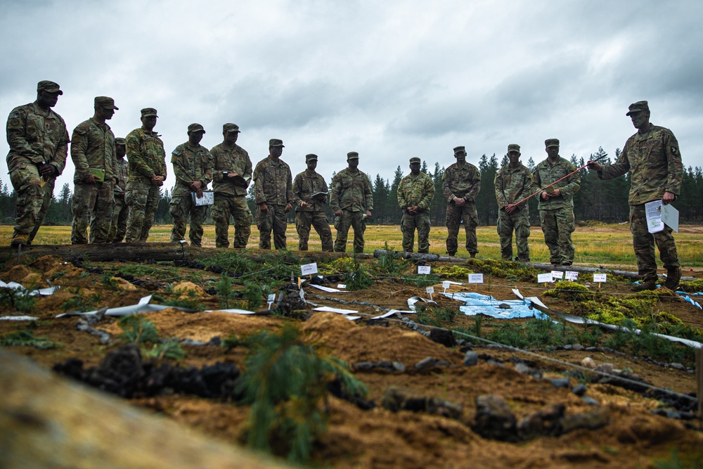 U.S. Soldiers Participate in Finnish Summer Exercise