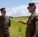 U.S. Marine Corps David M. Banning Tours Ie Shima Training Facility