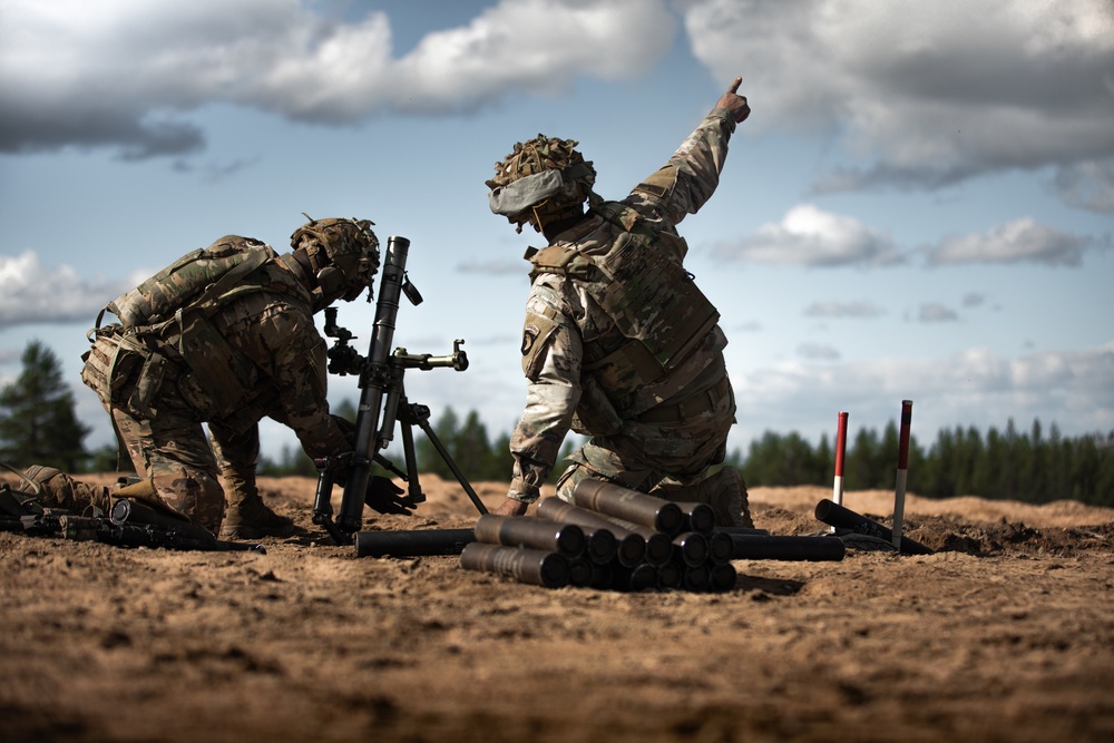 U.S. Soldiers Participate in Finnish Summer Exercise