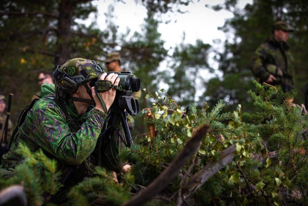 U.S. Soldiers Participate in Finnish Summer Exercise