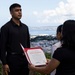 Marine reenlists under the Commandant’s Retention Program
