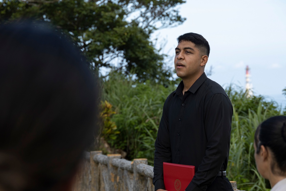 Marine reenlists under the Commandant’s Retention Program