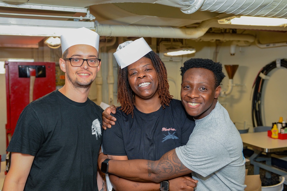 The Harry S. Truman Carrier Strike Group is on a scheduled deployment in the U.S. Naval Forces Europe area of operations, employed by U.S. Sixth Fleet to defend U.S., allied and partner interests.
