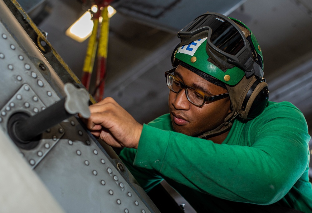 The Harry S. Truman Carrier Strike Group is on a scheduled deployment in the U.S. Naval Forces Europe area of operations, employed by U.S. Sixth Fleet to defend U.S., allied and partner interests.