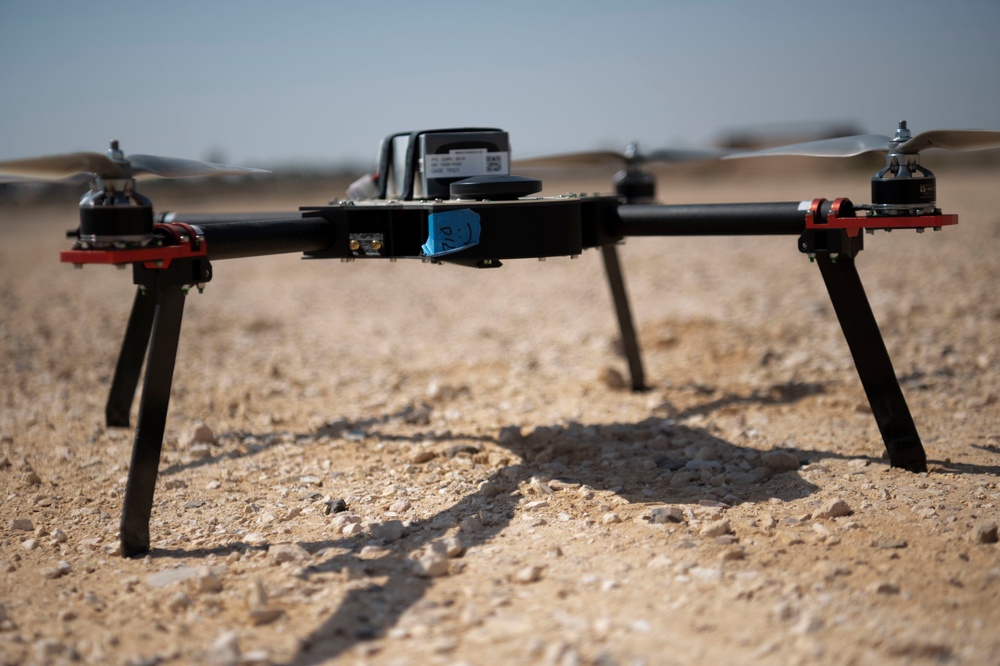 332d Expeditionary Security Forces Squadron Flies UAVs at an undisclosed location