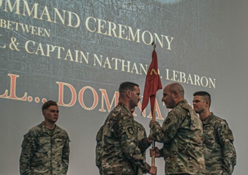 Delta Battery, 5-7 ADA, Change of Command Ceremony