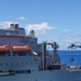 Replenishment-at-Sea aboard USS New Orleans August 15, 2022