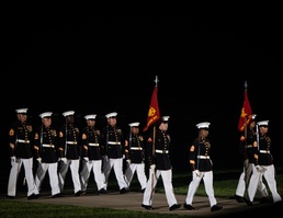 Marine Barracks Washington performs another wonderful evening parade.