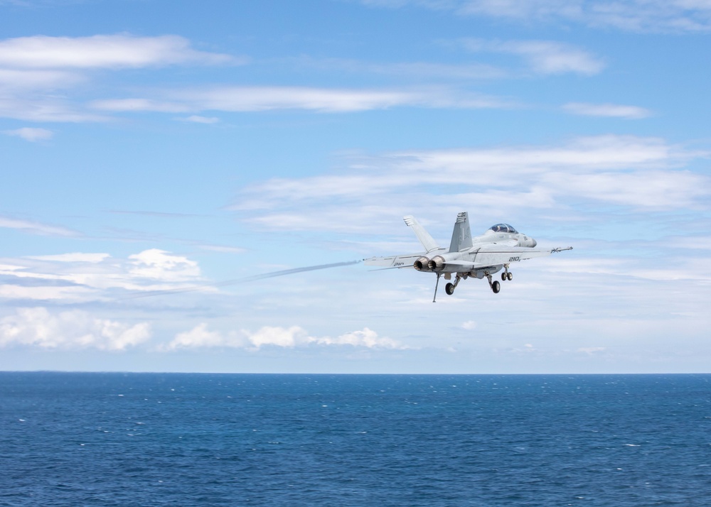 USS George H.W. Bush Conducts Flight Operations