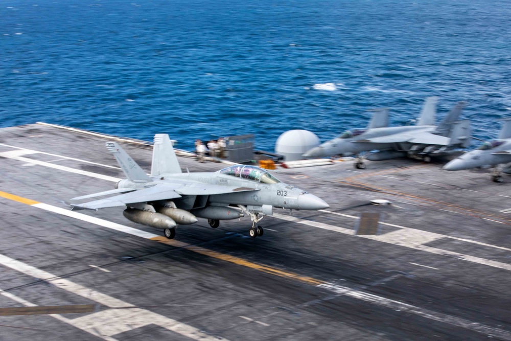 USS George H.W. Bush Conducts Flight Operations