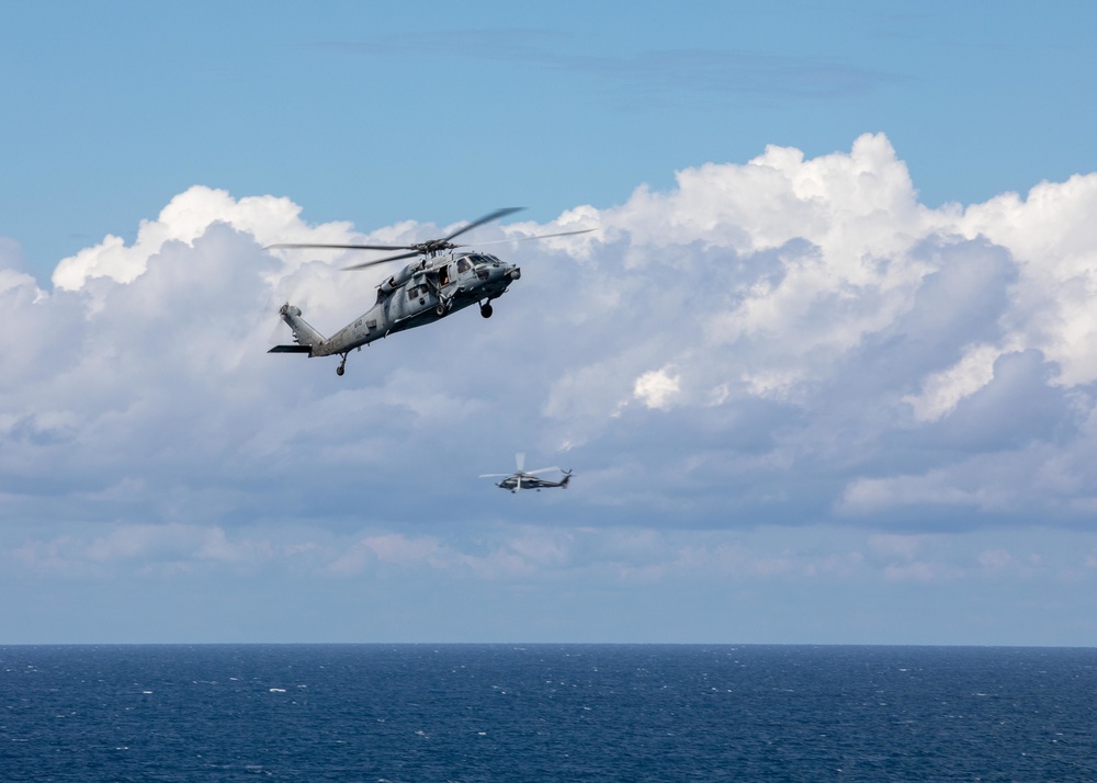 USS George H.W. Bush Conducts Flight Operations