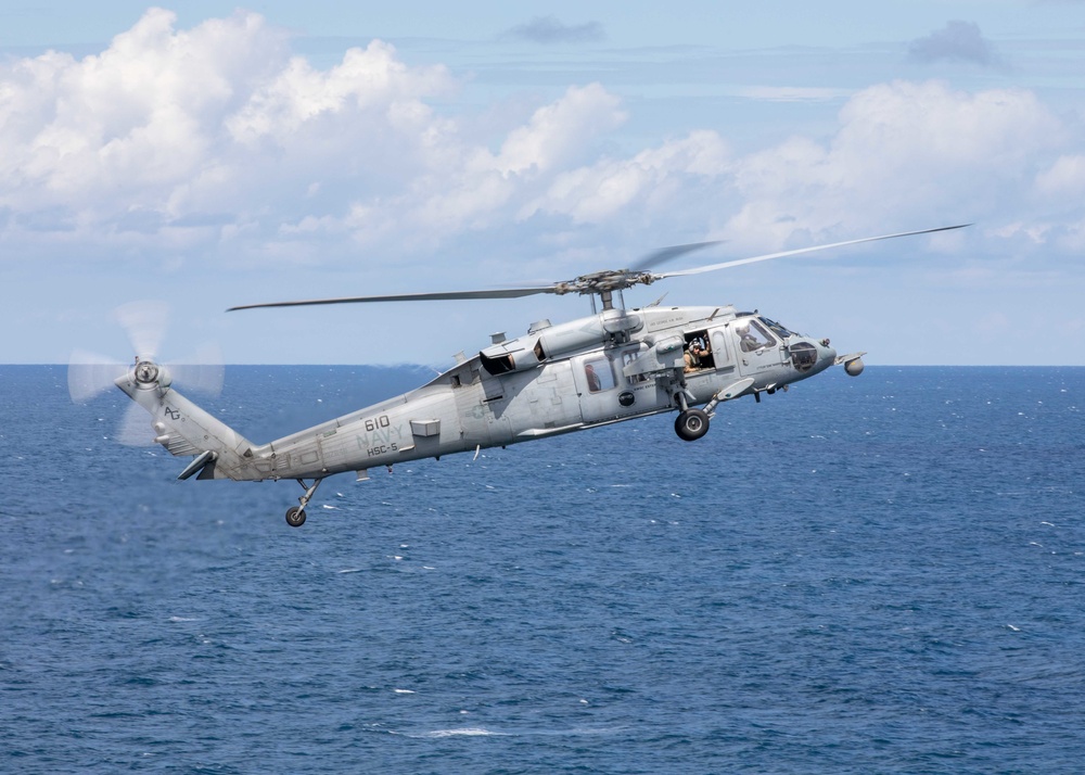 USS George H.W. Bush Conducts Flight Operations