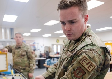 RAF Mildenhall 100th MXS Electrical and Environmental backshop