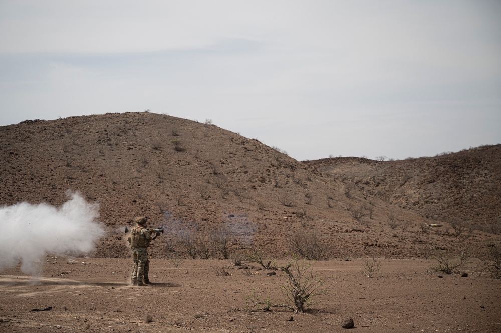 U.S. Army EARF fire AT4