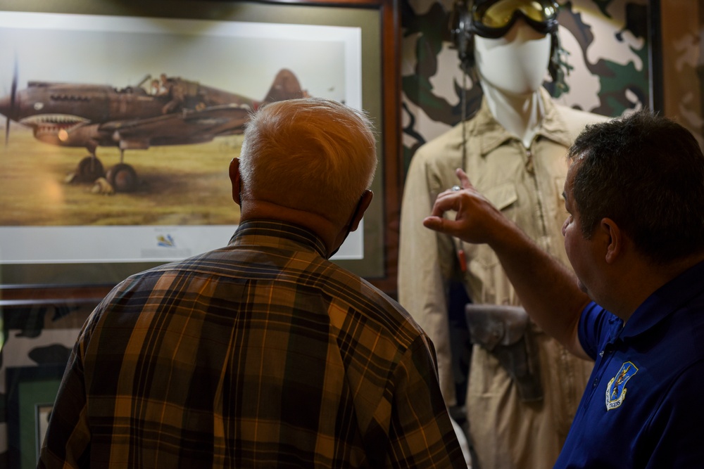 23rd Wing receives original Flying Tiger artifacts