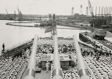 Our Yard History: Commissioning of USS Alabama