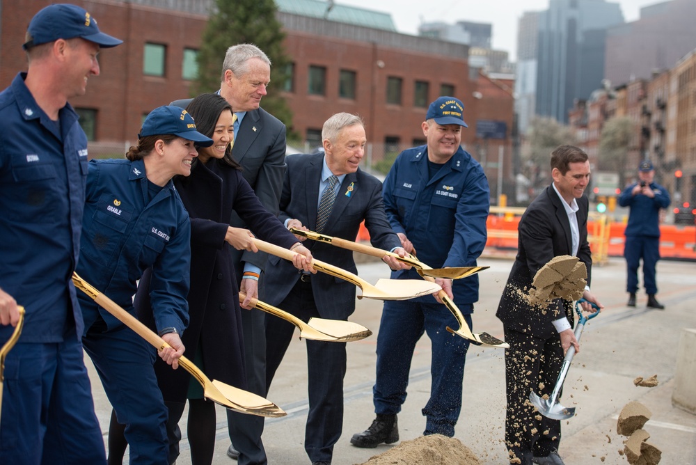 Coast Guard Base Boston Groundbreaking Ceremony