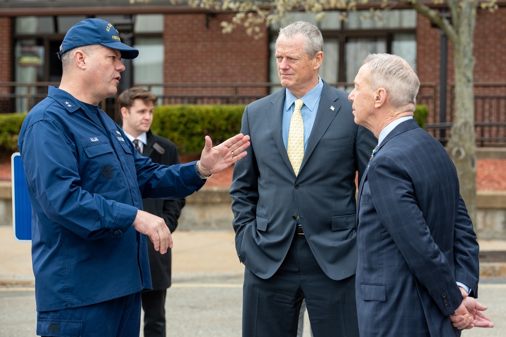 Coast Guard Base Boston Groundbreaking Ceremony