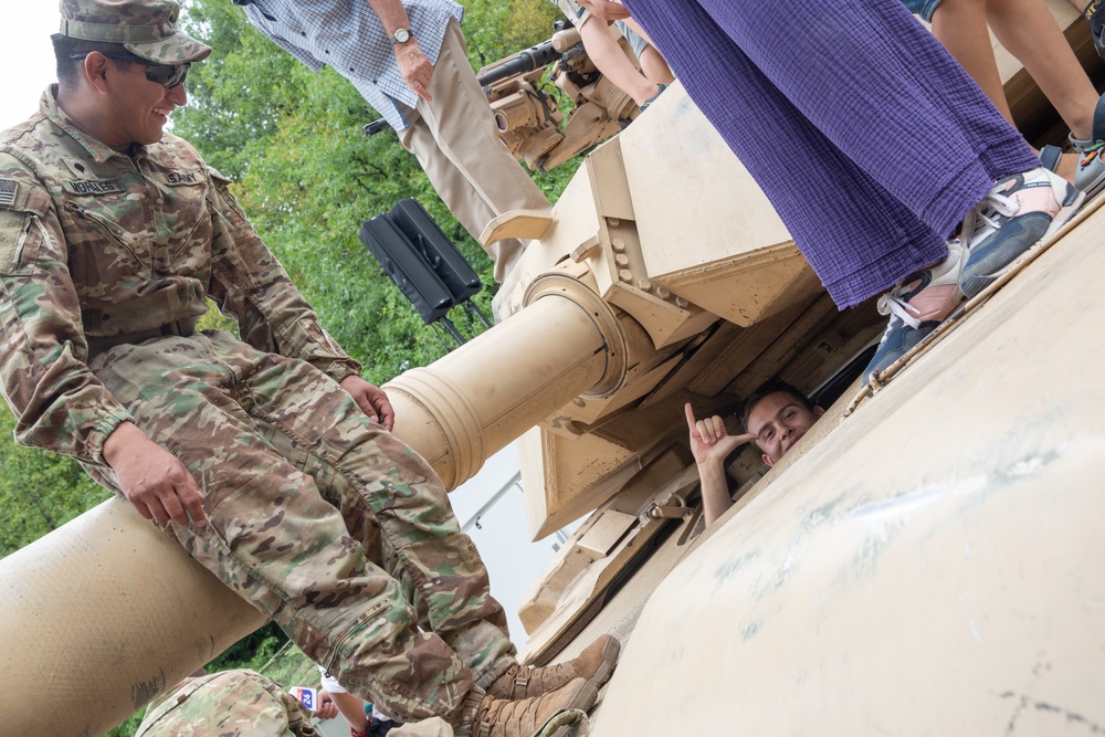 US Soldiers participate in Poland Armed Forces Day