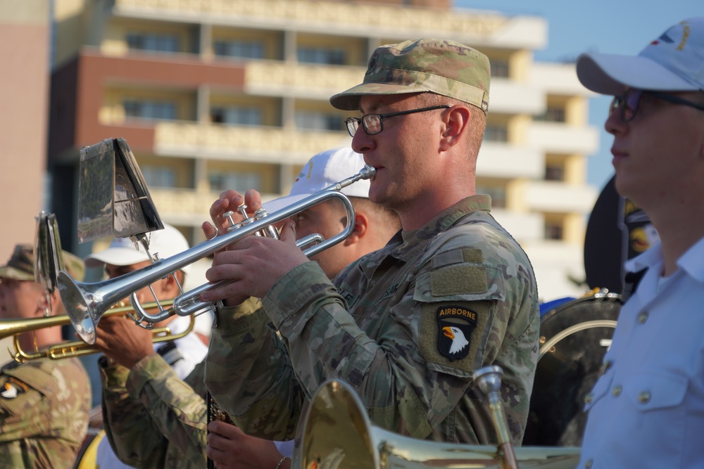 101st Joins Romanian Navy Day