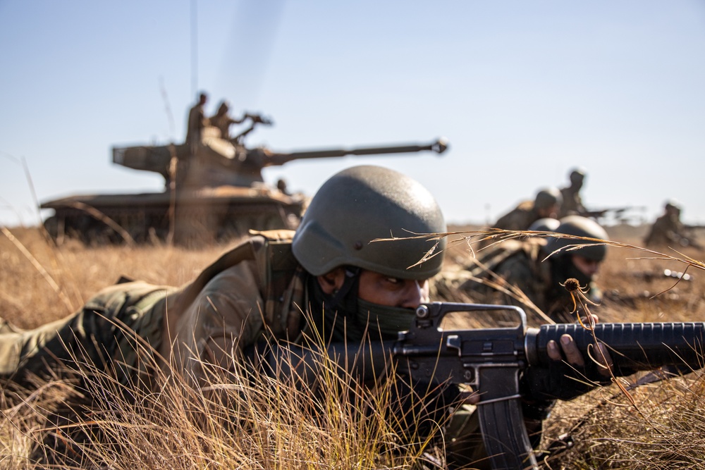 Brazil Exercise Formosa: Mechanized Assaul