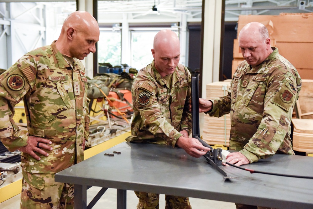 AETC/CC Visits 189th Airlift Wing