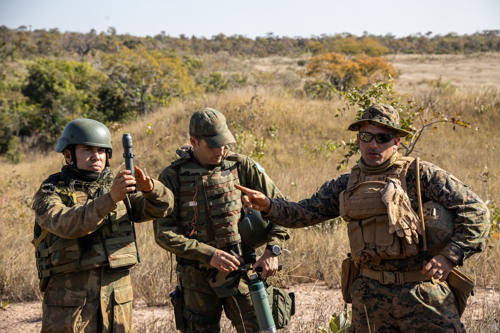 Brazil Exercise Formosa: Rifle Grenade Range