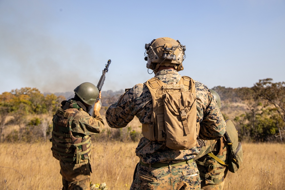 Brazil Exercise Formosa: Rifle Grenade Range