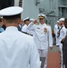 Battleship Sailor retirement ceremony